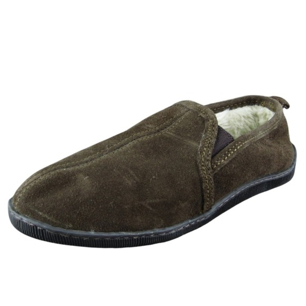 Minnetonka Republic Women Slipper Shoes Size 7 Indoor Outdoor Brown Suede